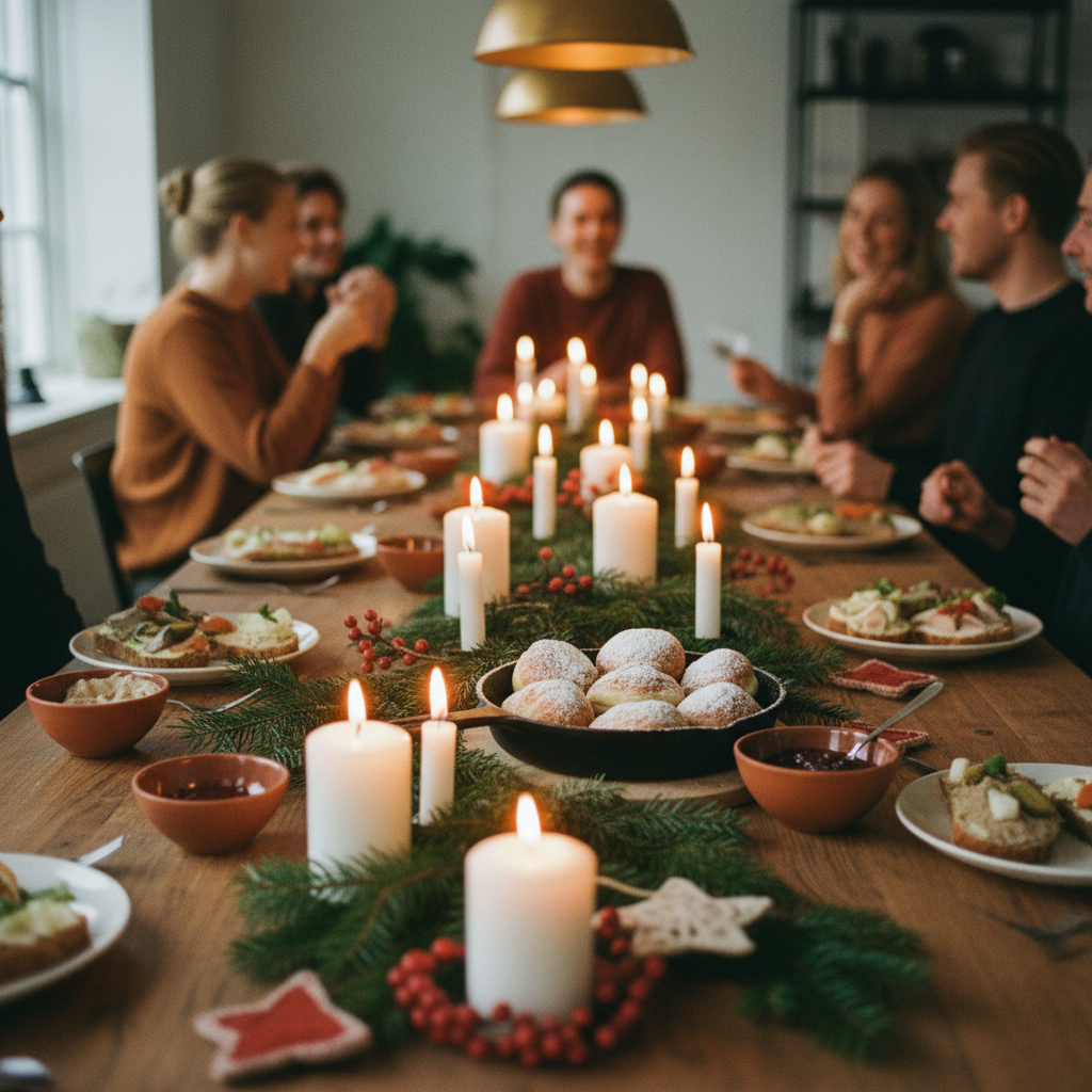 Sådan skaber du julestemning på kontoret med en lækker julefrokost